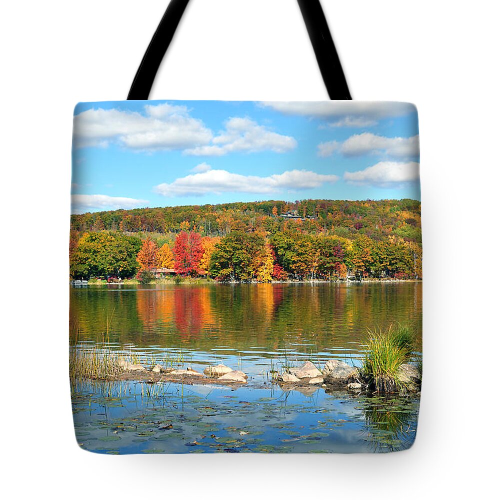 Lake Antoine Tote Bag featuring the photograph Lake Antoine by Gwen Gibson