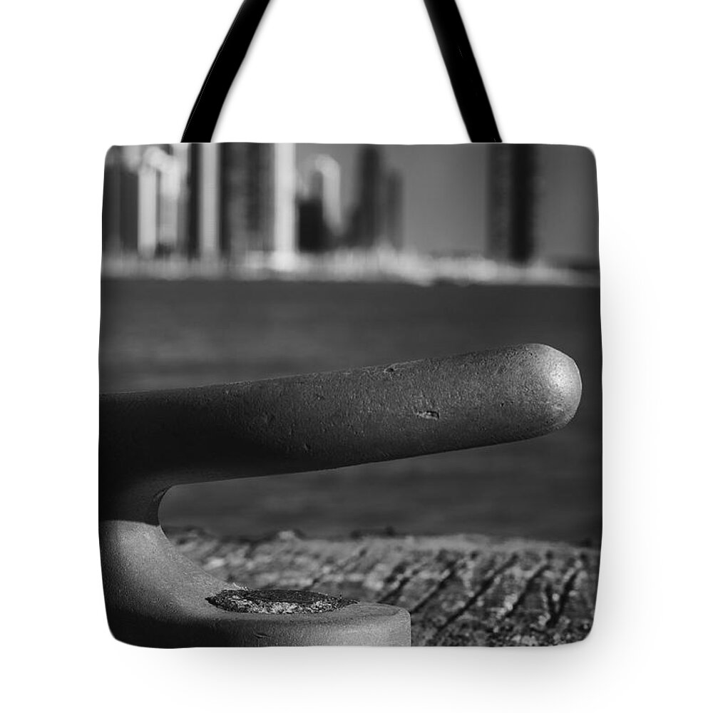 Winterpacht Tote Bag featuring the photograph Lake Michigan by Miguel Winterpacht