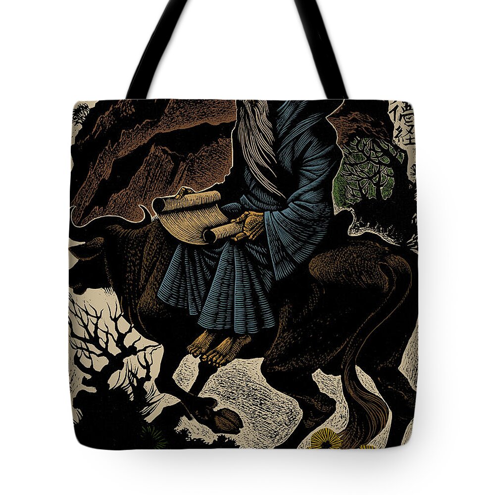Religion Tote Bag featuring the photograph Laozi, Ancient Chinese Philosopher by Science Source