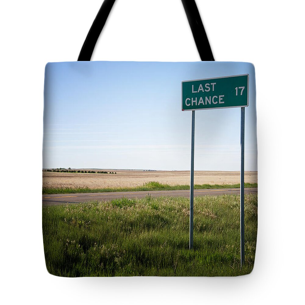 Last Chance Colorado Tote Bag featuring the photograph Last Chance Colorado by Mary Lee Dereske