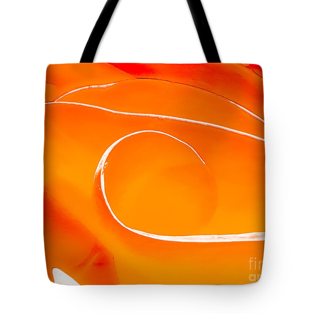 Abstract Tote Bag featuring the photograph Noon by Fei A