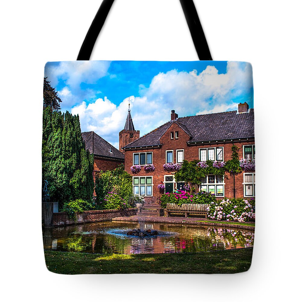 Netherlands Tote Bag featuring the photograph Leasure Day in Naarden. Netherlands by Jenny Rainbow