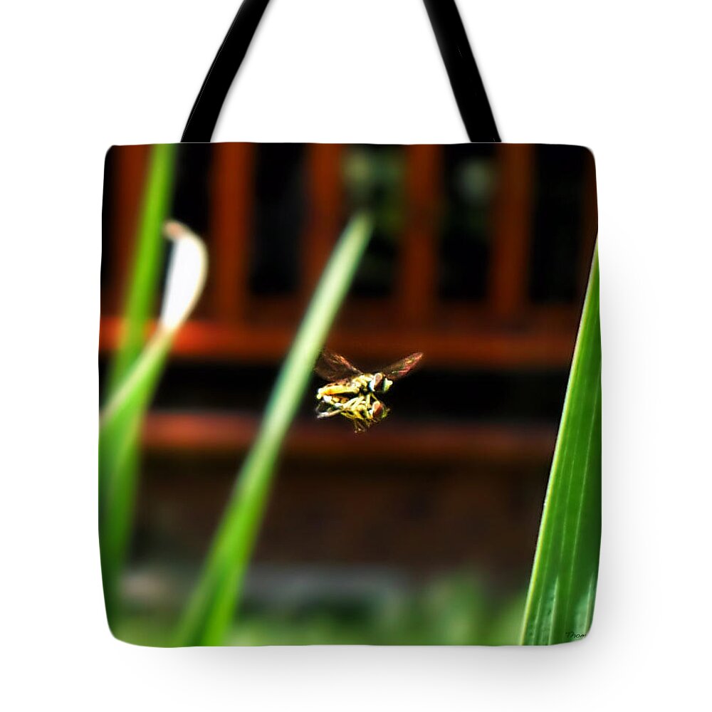 Bee Tote Bag featuring the photograph Leave No Bee Behind by Thomas Woolworth