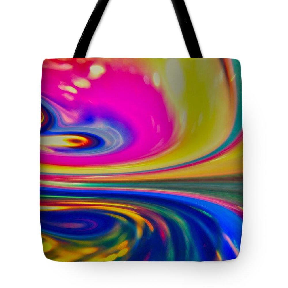 Abstract Tote Bag featuring the photograph Legend by Nick David