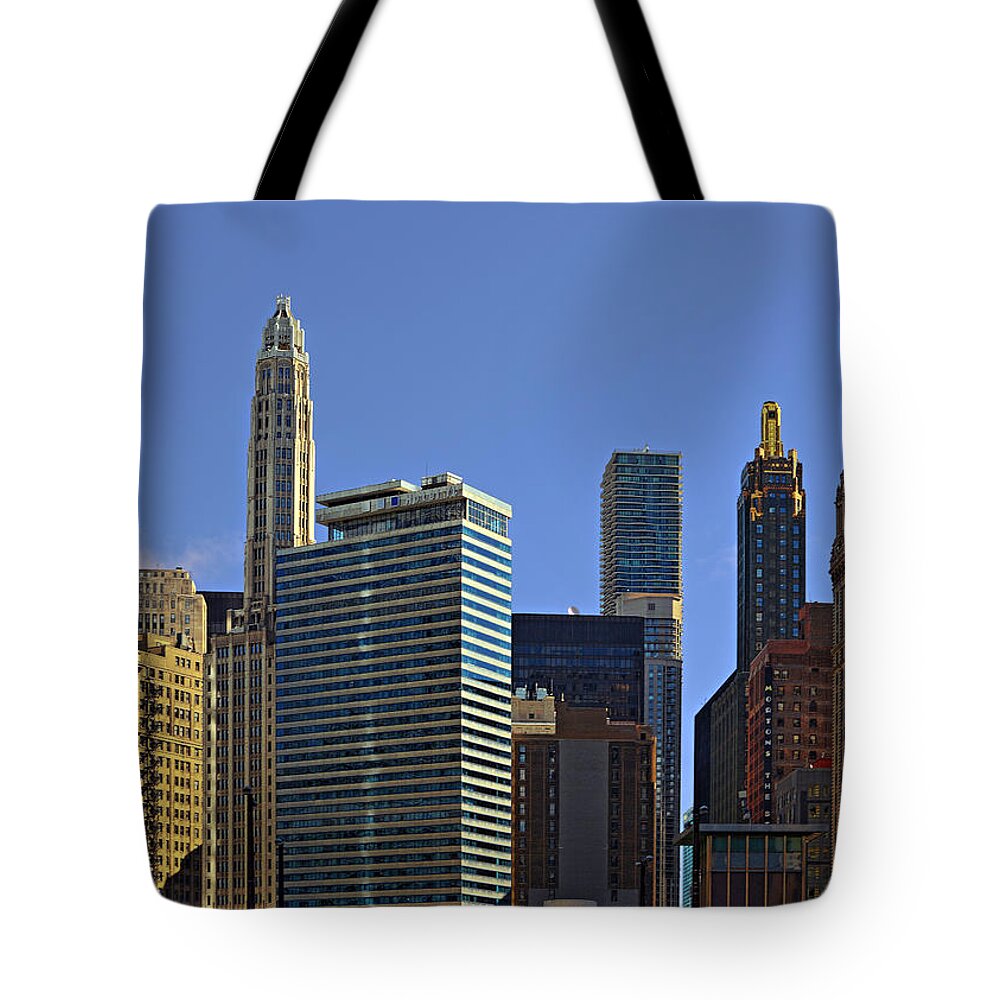 Chicago Tote Bag featuring the photograph Let's talk Chicago by Alexandra Till