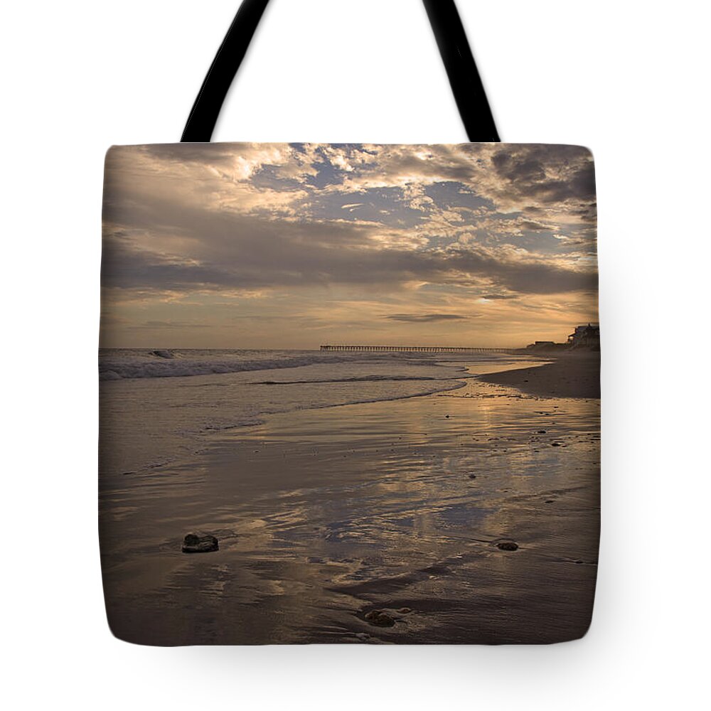 Topsail Tote Bag featuring the photograph Let's Walk This Evening by Betsy Knapp