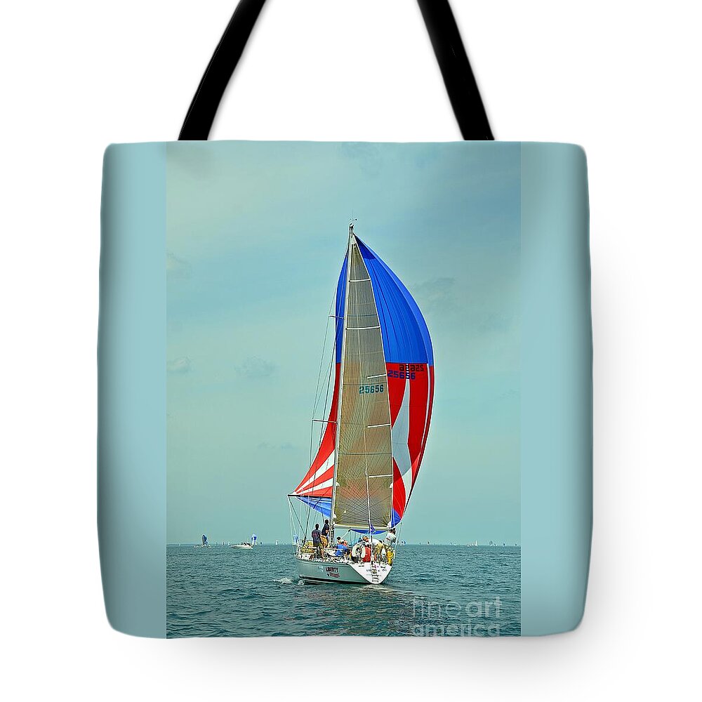 Liberty Tote Bag featuring the photograph Liberty by Randy J Heath
