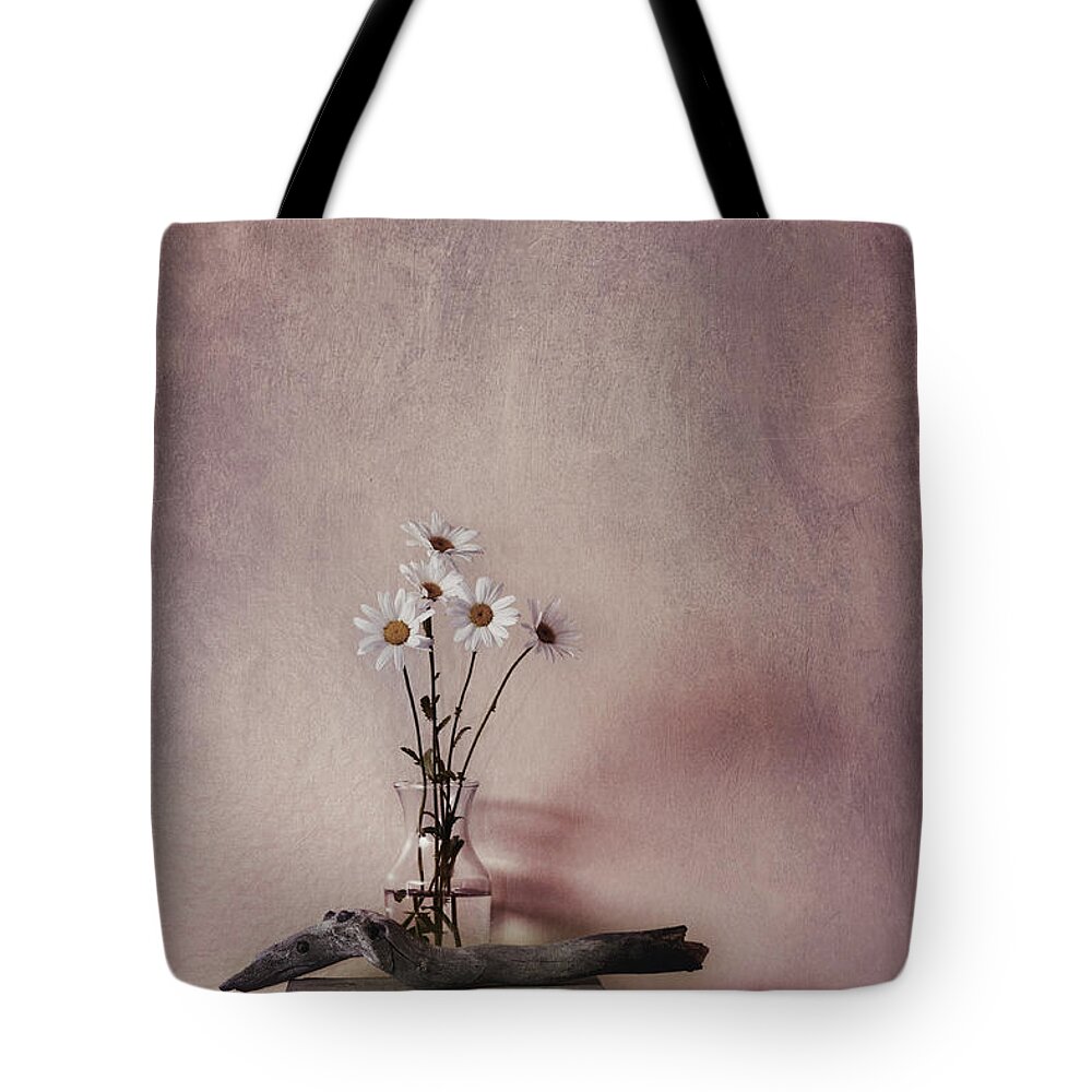 Wildflower Tote Bag featuring the photograph Life Gives You Daisies by Priska Wettstein