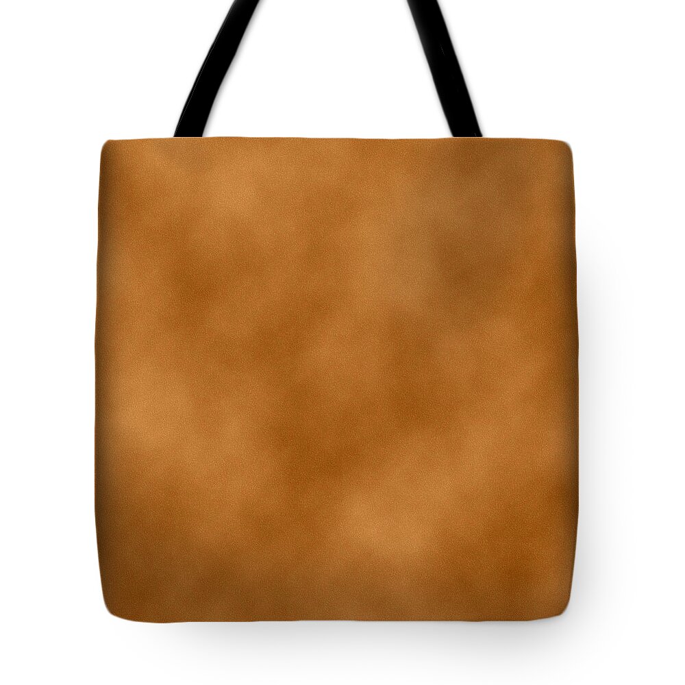Brown Tote Bag featuring the digital art Light Brown Leather Texture Background by Valentino Visentini
