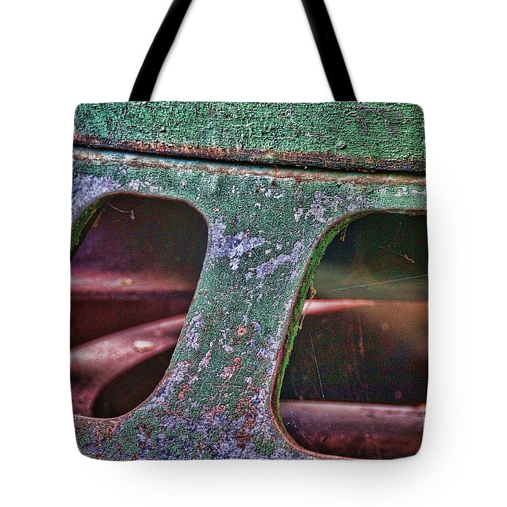 Light Tote Bag featuring the photograph Light in the Machine by David Arment