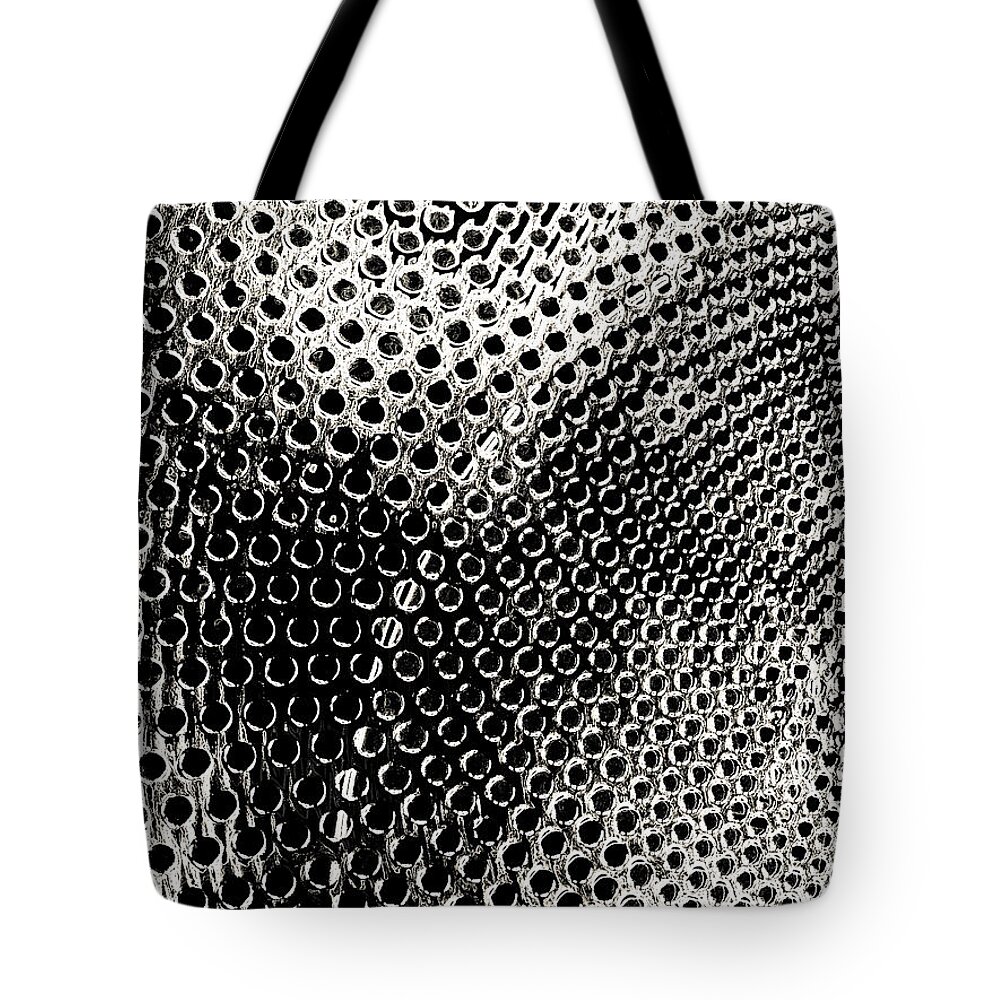 Abstract Tote Bag featuring the photograph Light of the Air by Fei A