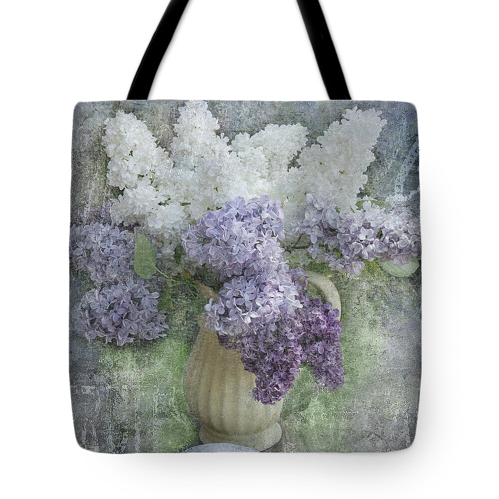 Lilacs Tote Bag featuring the photograph Lilac by Jeff Burgess