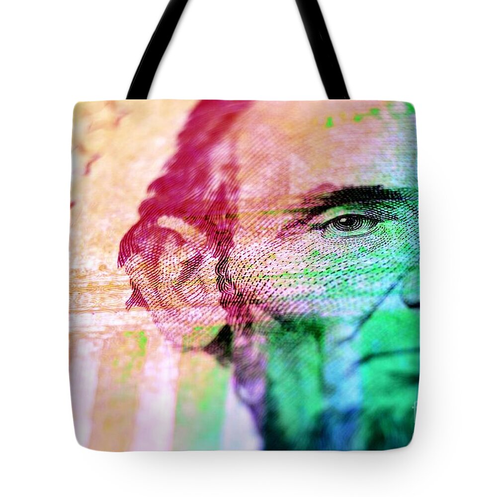 Lincoln Tote Bag featuring the photograph Lincoln 2 by Chad and Stacey Hall