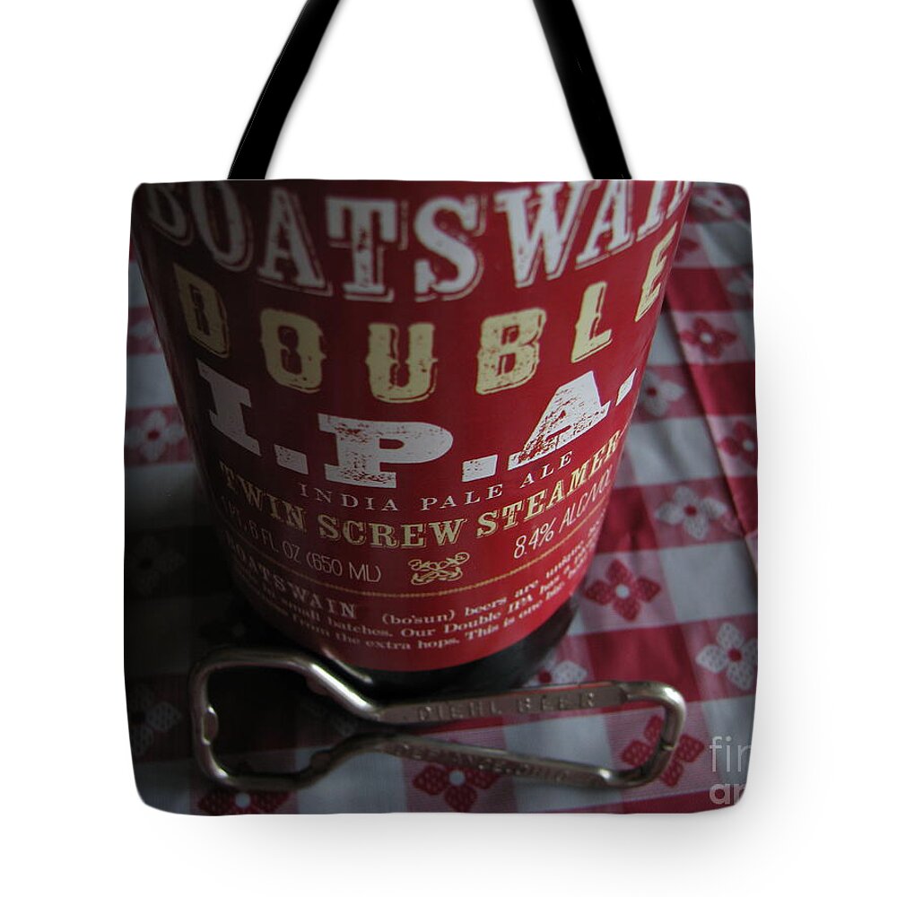 Trader Joe's Beer Tote Bag featuring the photograph Liquid Gold by Michael Krek