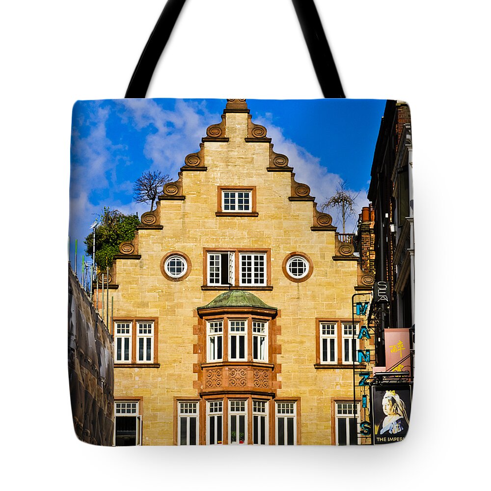 Alley Tote Bag featuring the photograph Lisle Street by Christi Kraft