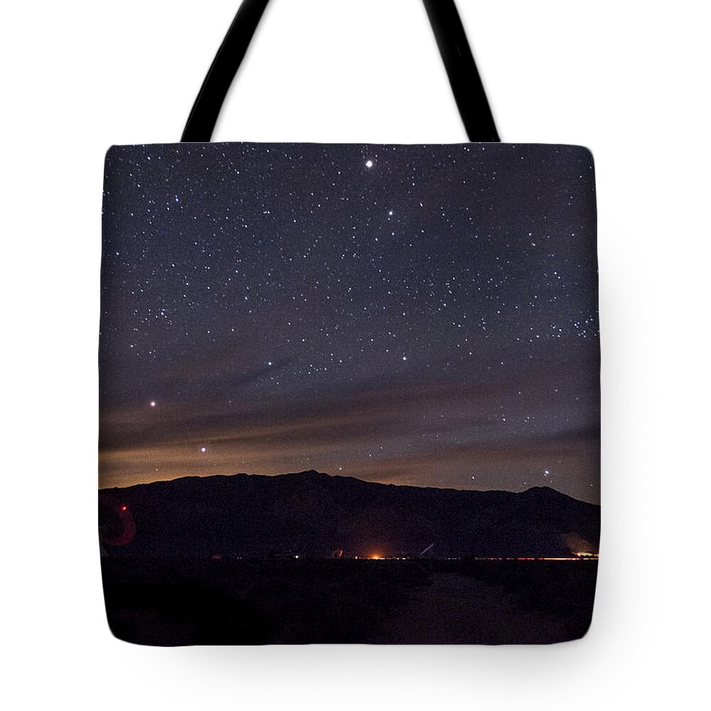 California Tote Bag featuring the photograph Listening to Space by Cat Connor