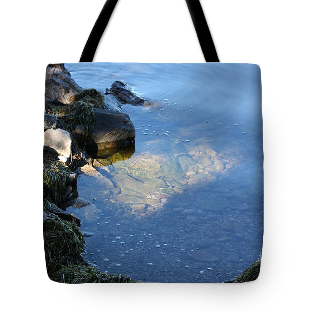 Balsam Lake Tote Bag featuring the photograph Little Bay by Derek O'Gorman