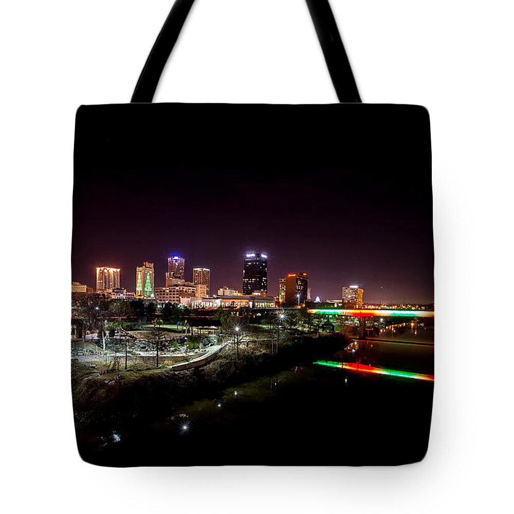 Little Rock Tote Bag featuring the photograph Little Rock by David Downs