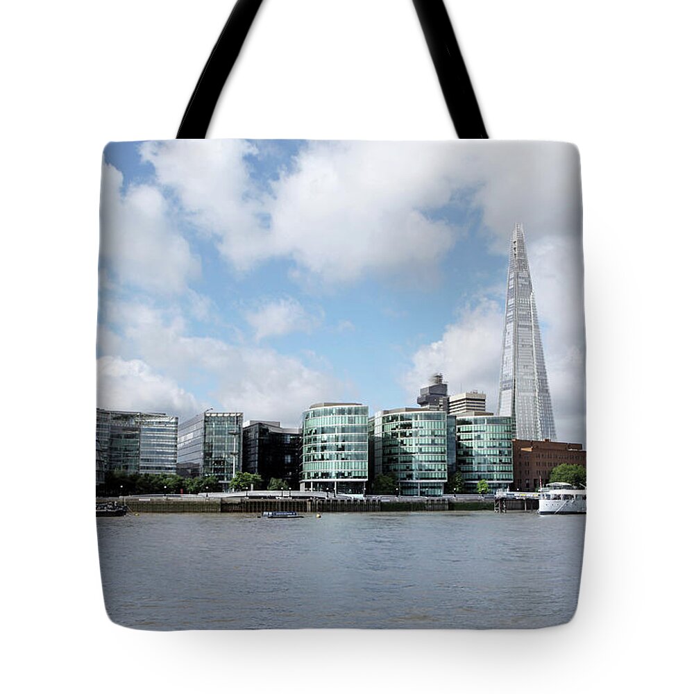 Gla Building Tote Bag featuring the photograph London City Hall by Richard Newstead