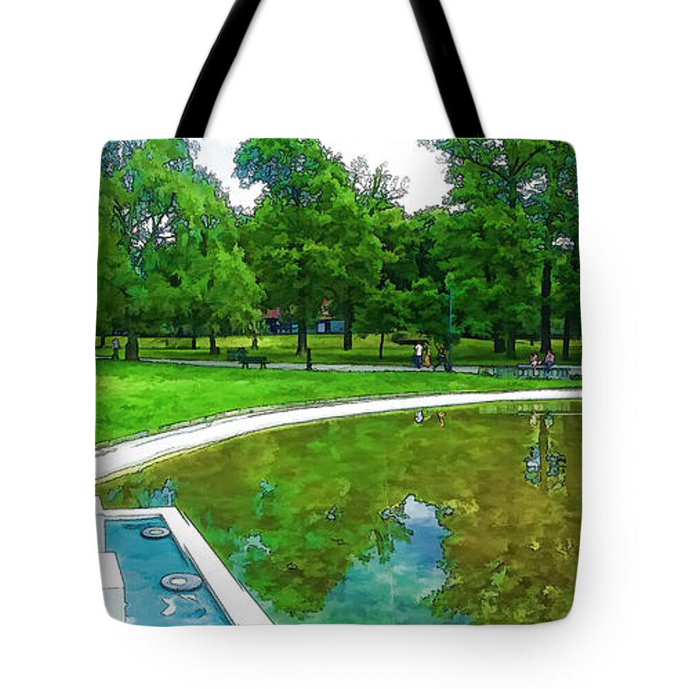 Women Art Tote Bag featuring the photograph Lonely by Justyna Jaszke JBJart