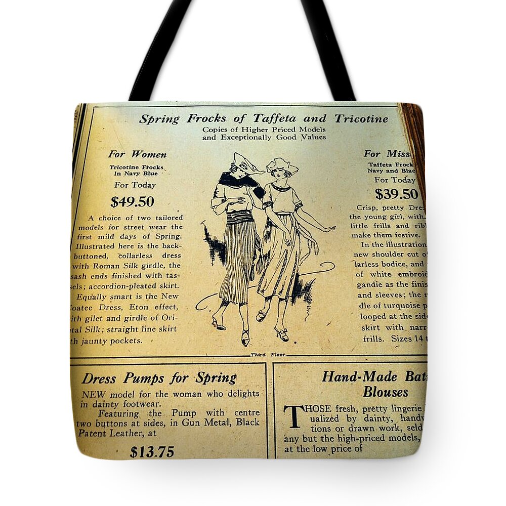Lord And Taylor Tote Bag featuring the photograph Lord and Taylor Models by Michael Krek