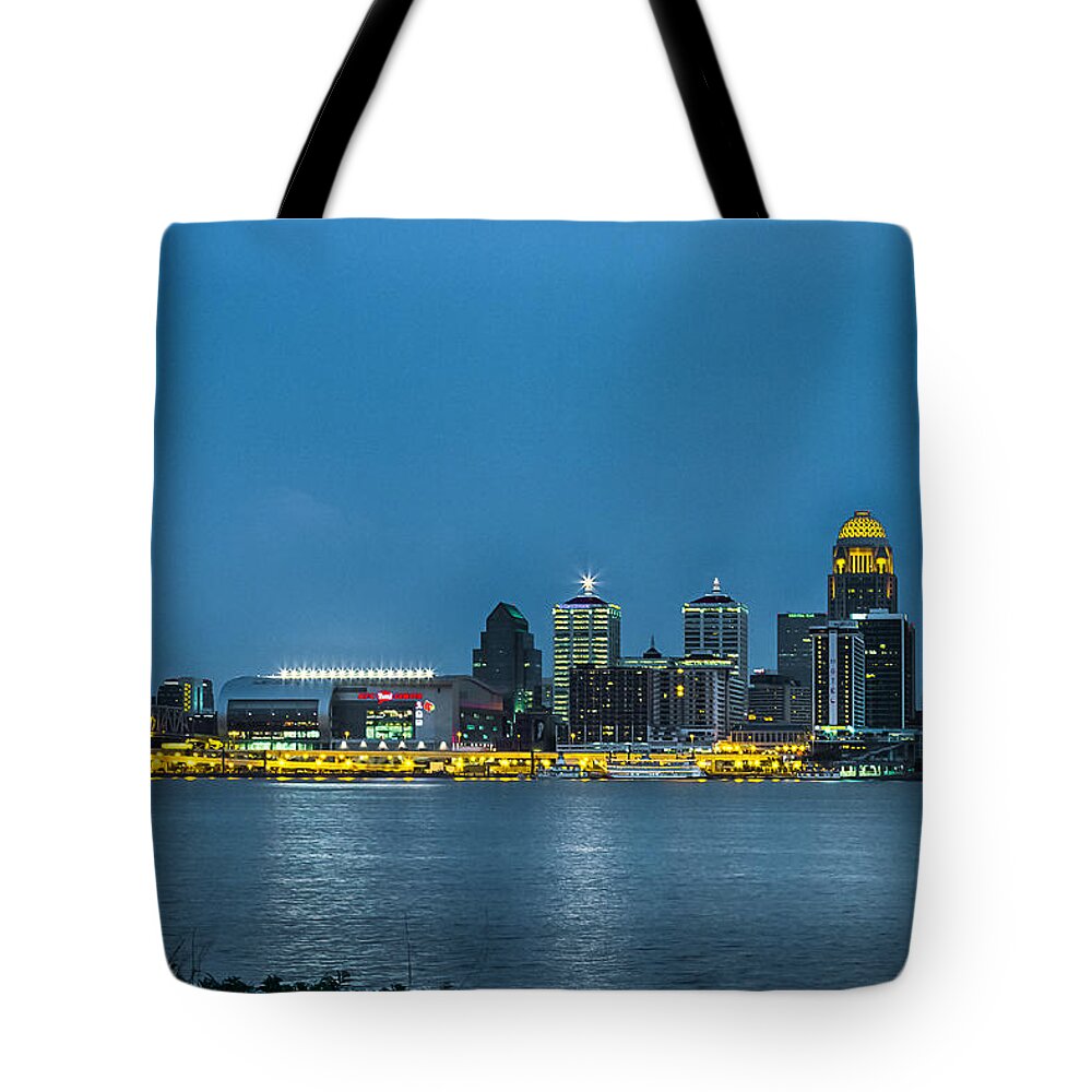 After Tote Bag featuring the photograph Louisville KY 2012 by Jack R Perry