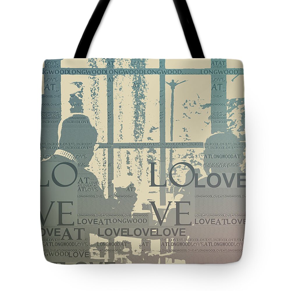 Love Tote Bag featuring the photograph Love At Longwood by Trish Tritz