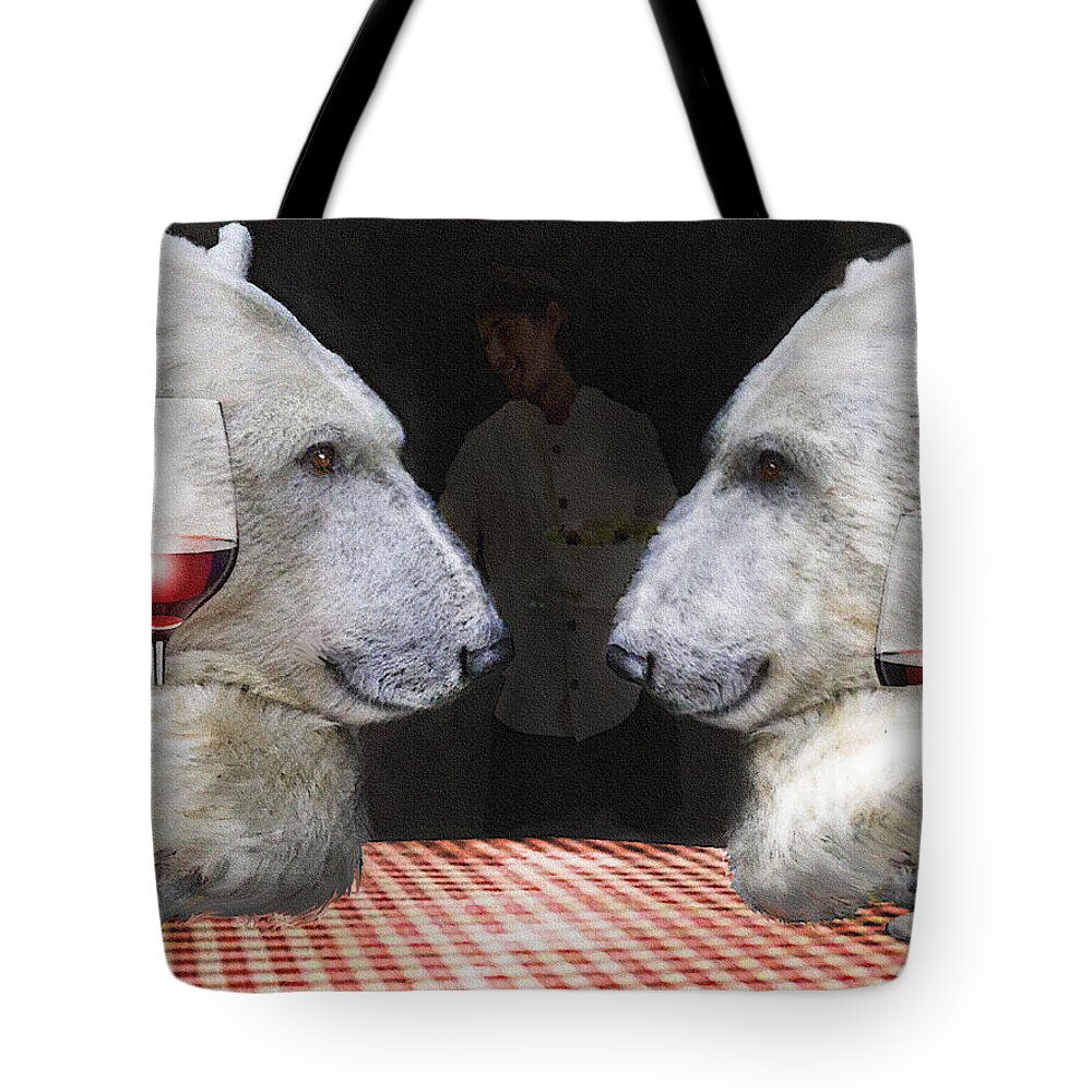 Jane Schnetlage Tote Bag featuring the digital art Love Bears All Things by Jane Schnetlage