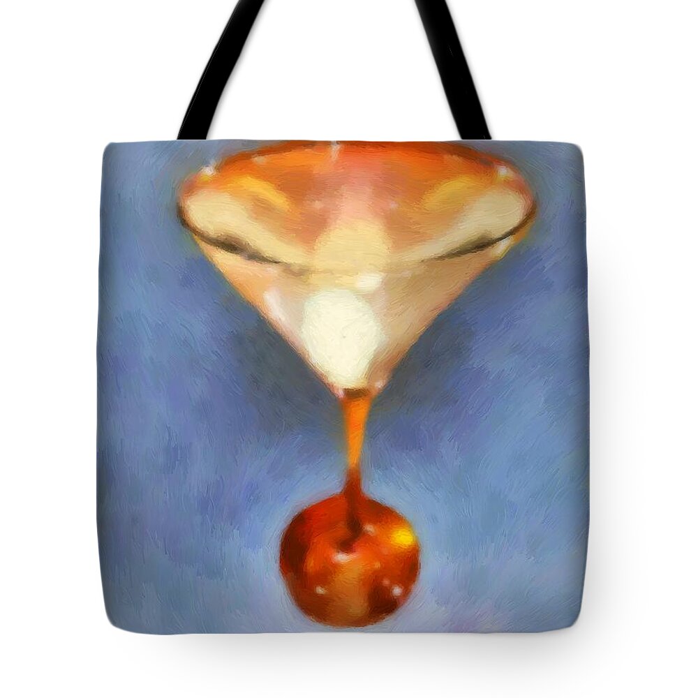 Cocktail Tote Bag featuring the painting Love Cocktail by RC DeWinter