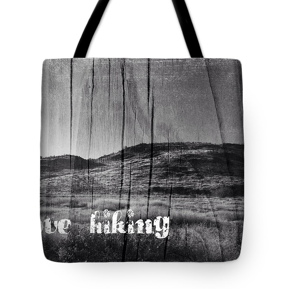 Photograph Tote Bag featuring the photograph Love Hiking by Richard Gehlbach