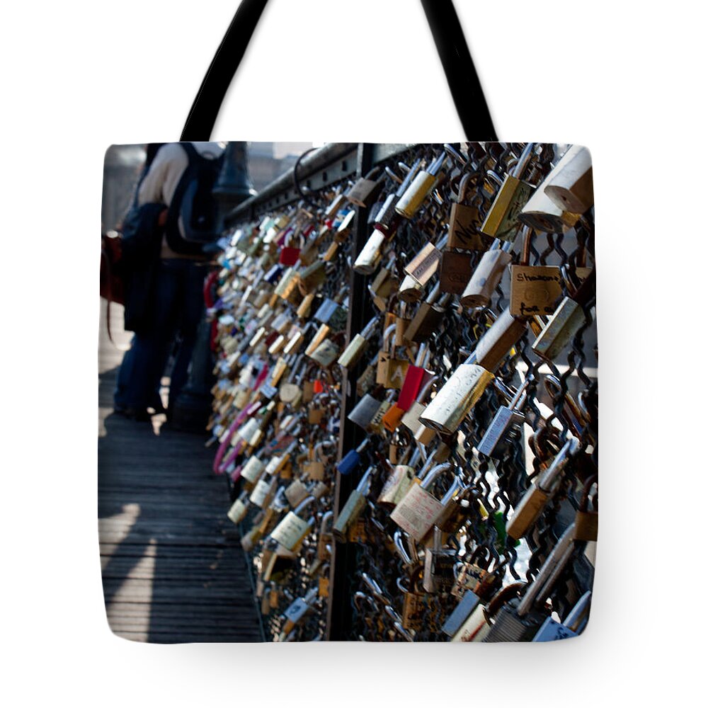 Love Tote Bag featuring the photograph Love Locks by John Daly