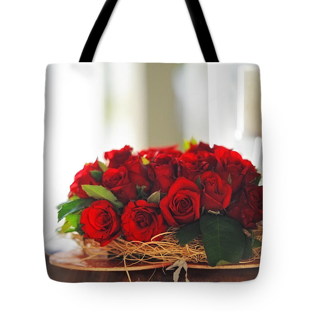 Jenny Rainbow Fine Art Photography Tote Bag featuring the photograph Love Message by Jenny Rainbow