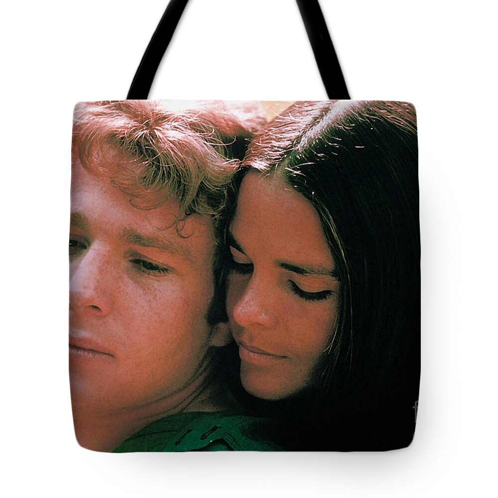 Love Story Tote Bag featuring the mixed media Love Story by Marvin Blaine