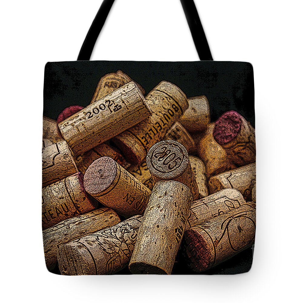 Port Tote Bag featuring the photograph Loving wine by Patricia Hofmeester