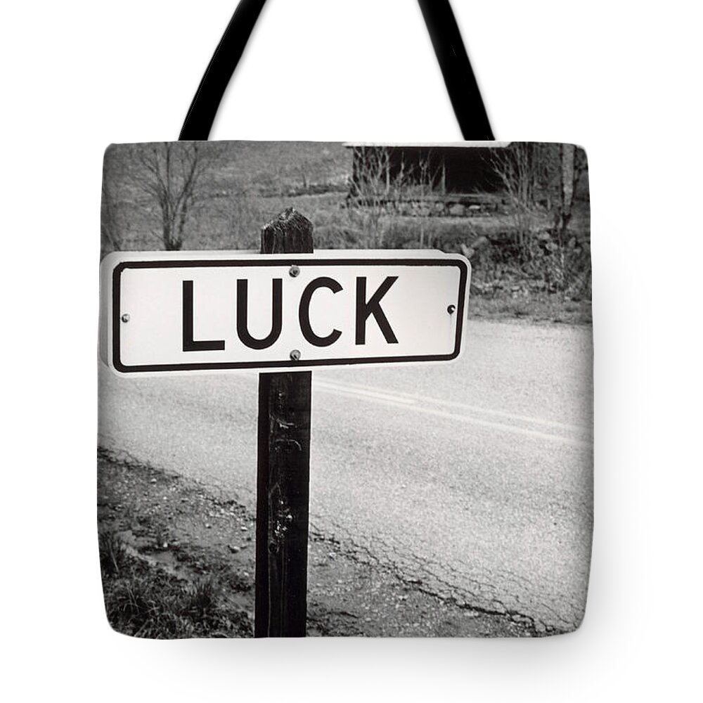 Appalachian Tote Bag featuring the photograph Luck, North Carolina by Bruce Roberts