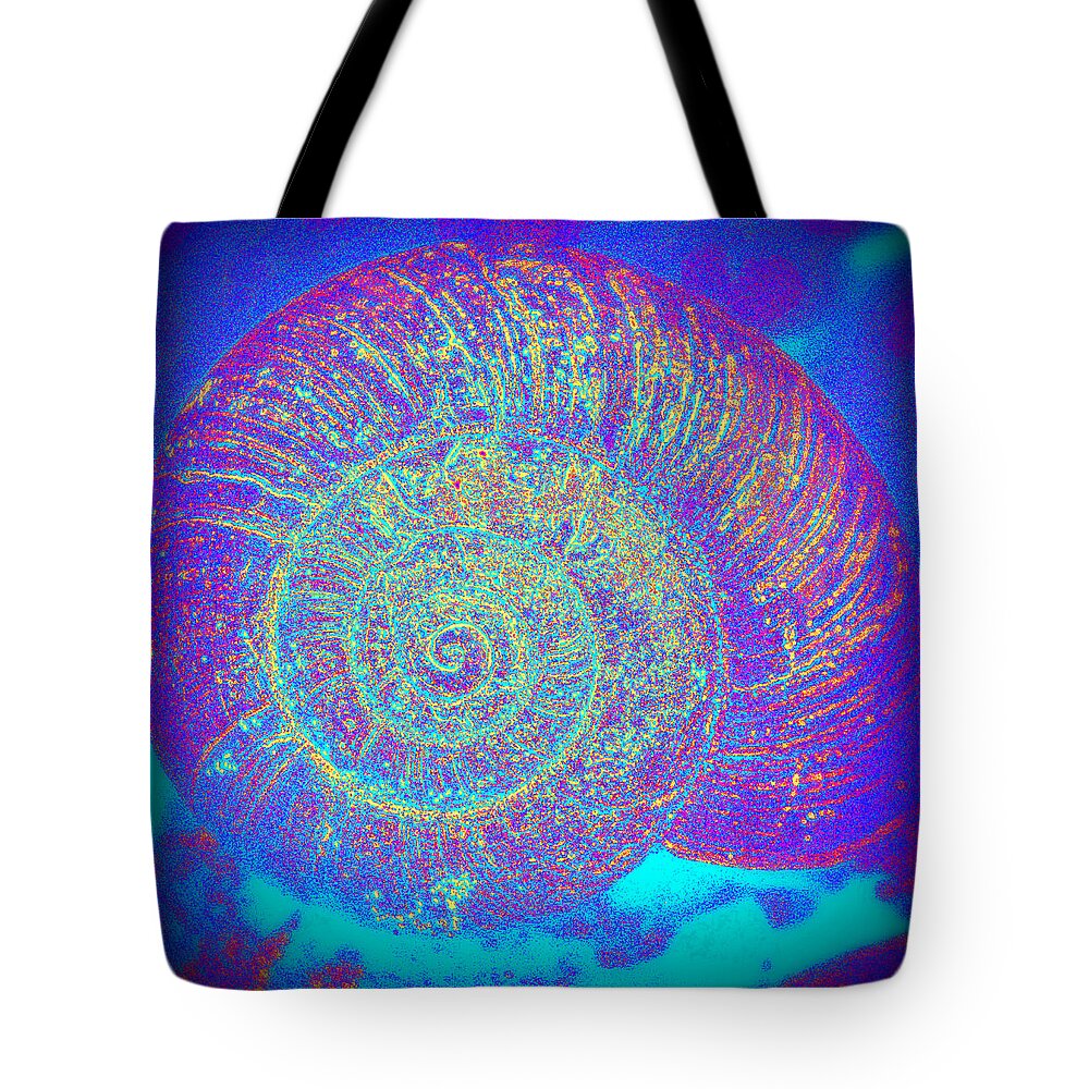 Snail Tote Bag featuring the photograph Luminous Snail by Kelly Nowak