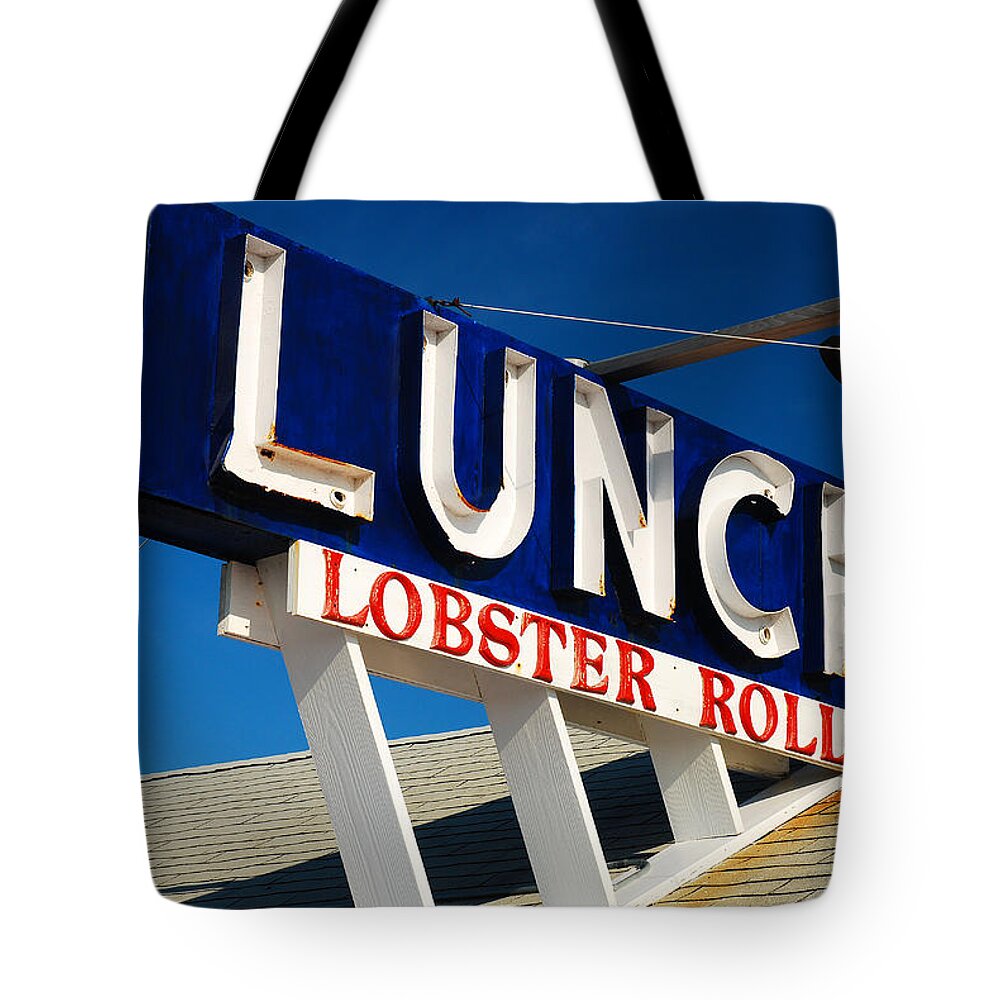 East Tote Bag featuring the photograph Lunch Time by James Kirkikis