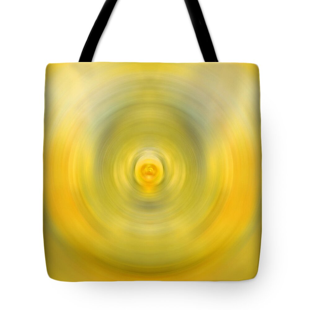Yellow Tote Bag featuring the painting Luscious Lemon - Abstract Art by Sharon Cummings by Sharon Cummings