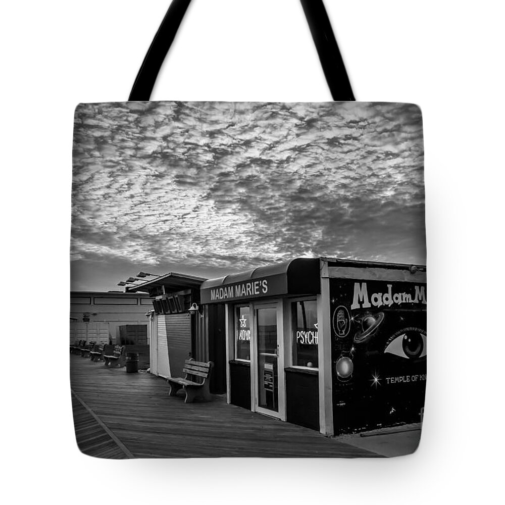 Madam Marie Tote Bag featuring the photograph Madam Marie's by David Rucker