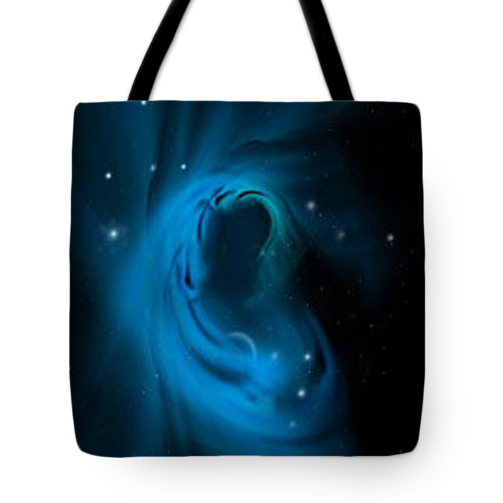 Madonna Tote Bag featuring the digital art Madonna and Child by Julie Rodriguez Jones