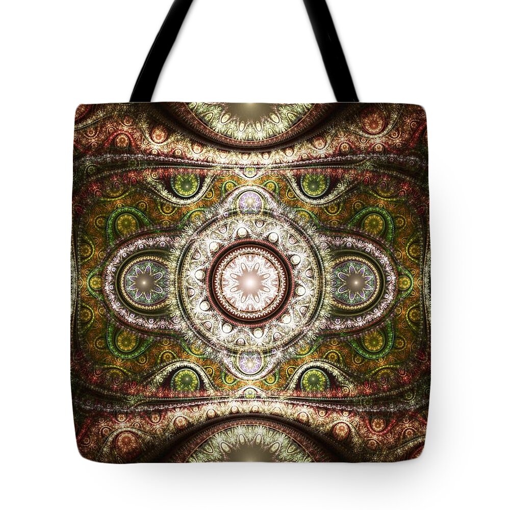 Malakhova Tote Bag featuring the digital art Magic Carpet by Anastasiya Malakhova