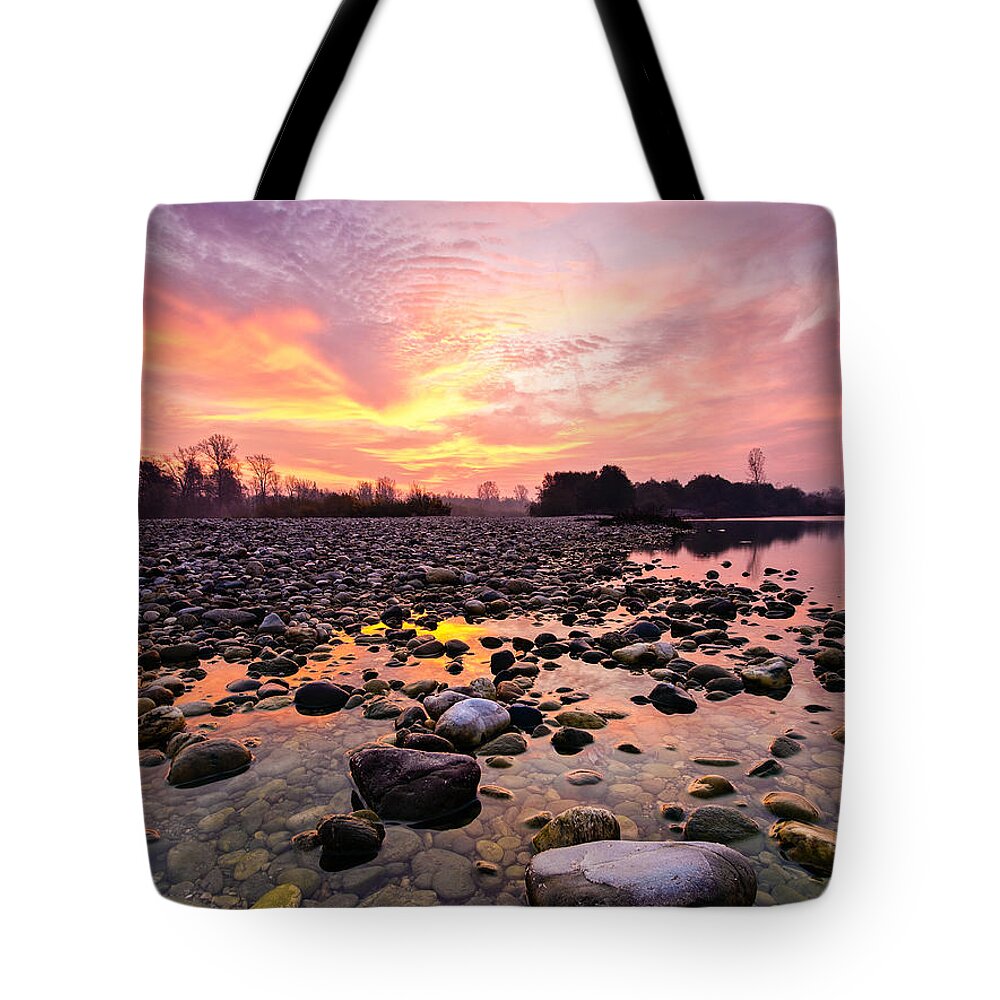 Landscapes Tote Bag featuring the photograph Magic morning II by Davorin Mance