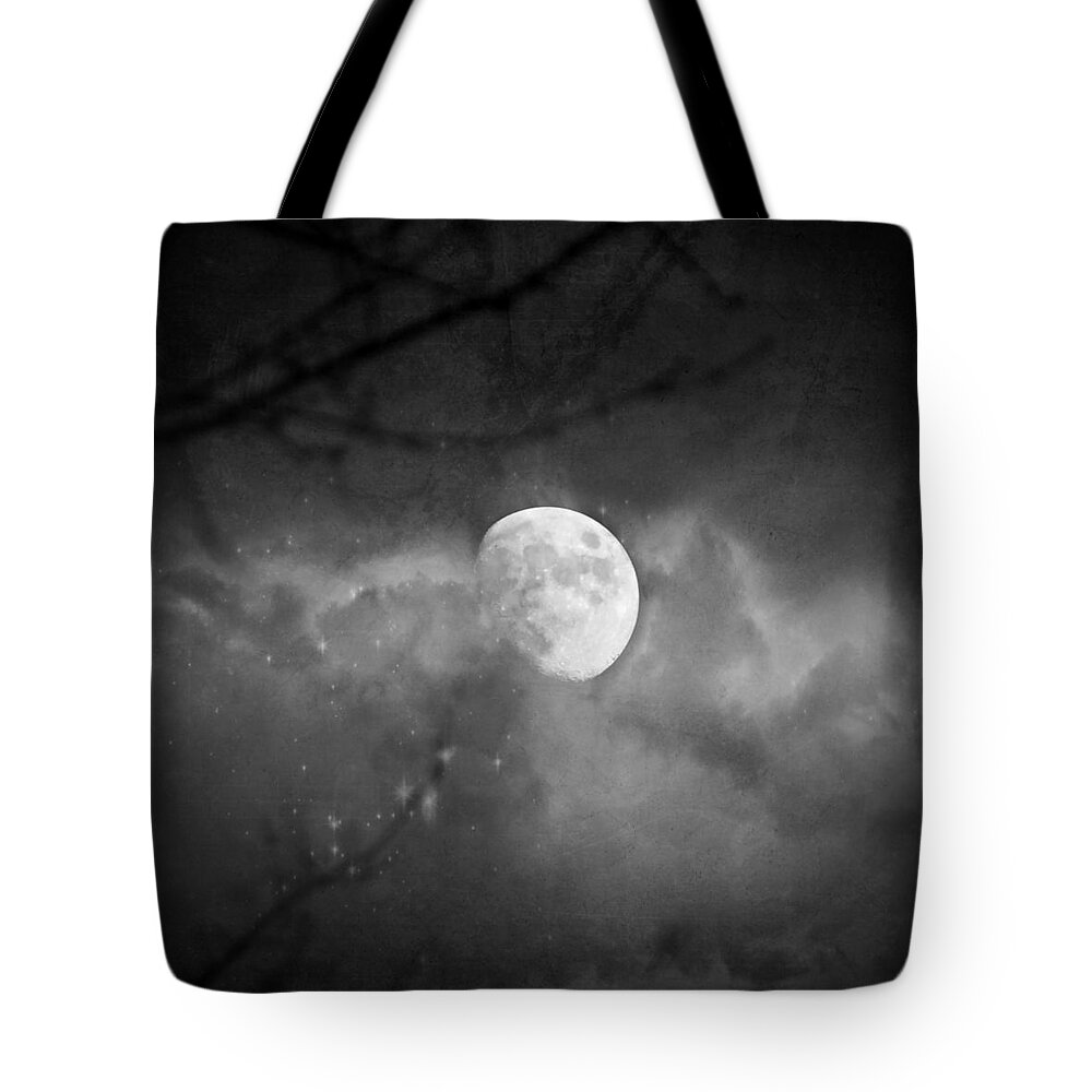 Moon Tote Bag featuring the photograph Magic Under The Moon by Melissa Bittinger