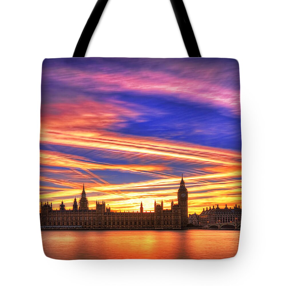 London Tote Bag featuring the photograph Magical London by Midori Chan