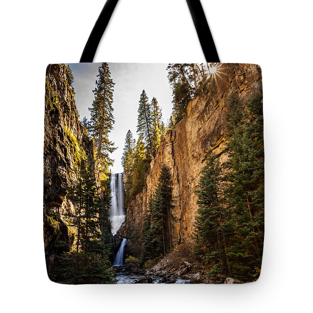 Nature Tote Bag featuring the photograph Magnificent Mystic Falls by Steven Reed