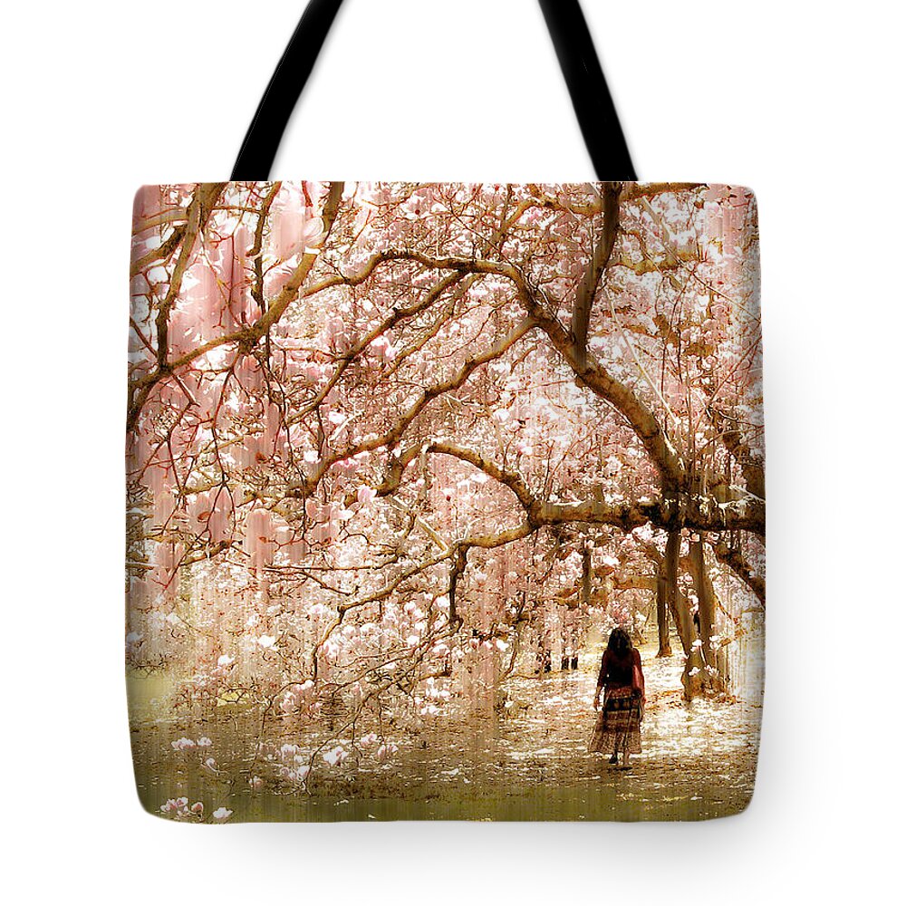 Nature Tote Bag featuring the photograph Magnolia Impressions by Jessica Jenney