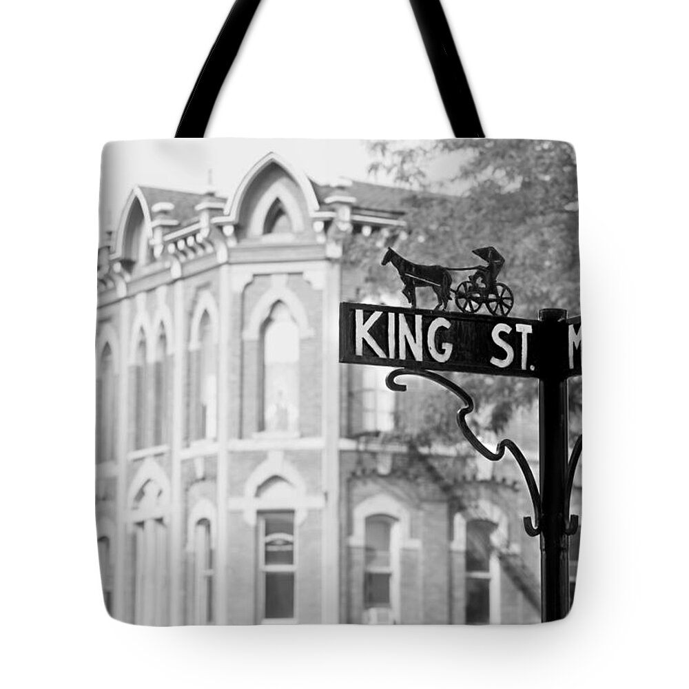 King Street Tote Bag featuring the photograph Main St VI by Courtney Webster