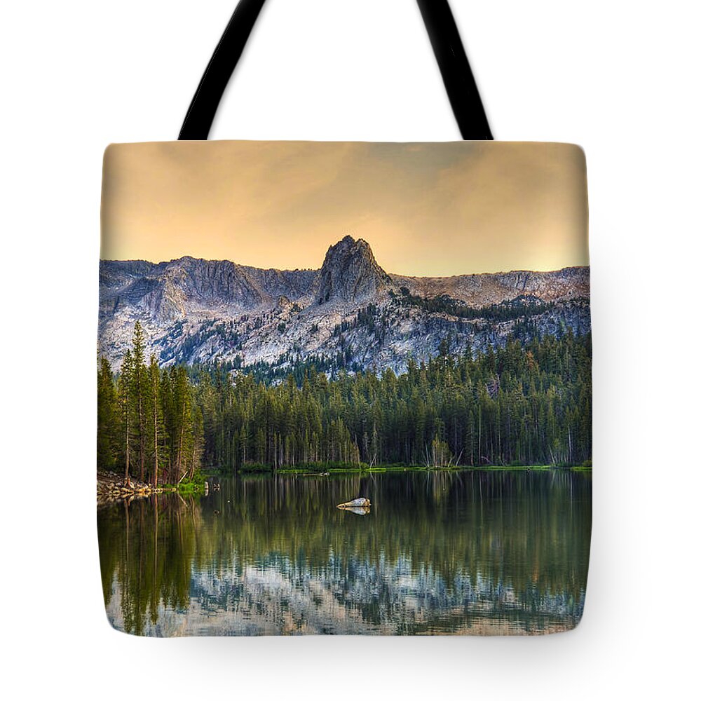 Mamie Lake Mammoth Tote Bag featuring the photograph Mamie Lake Mammoth by Kelly Wade