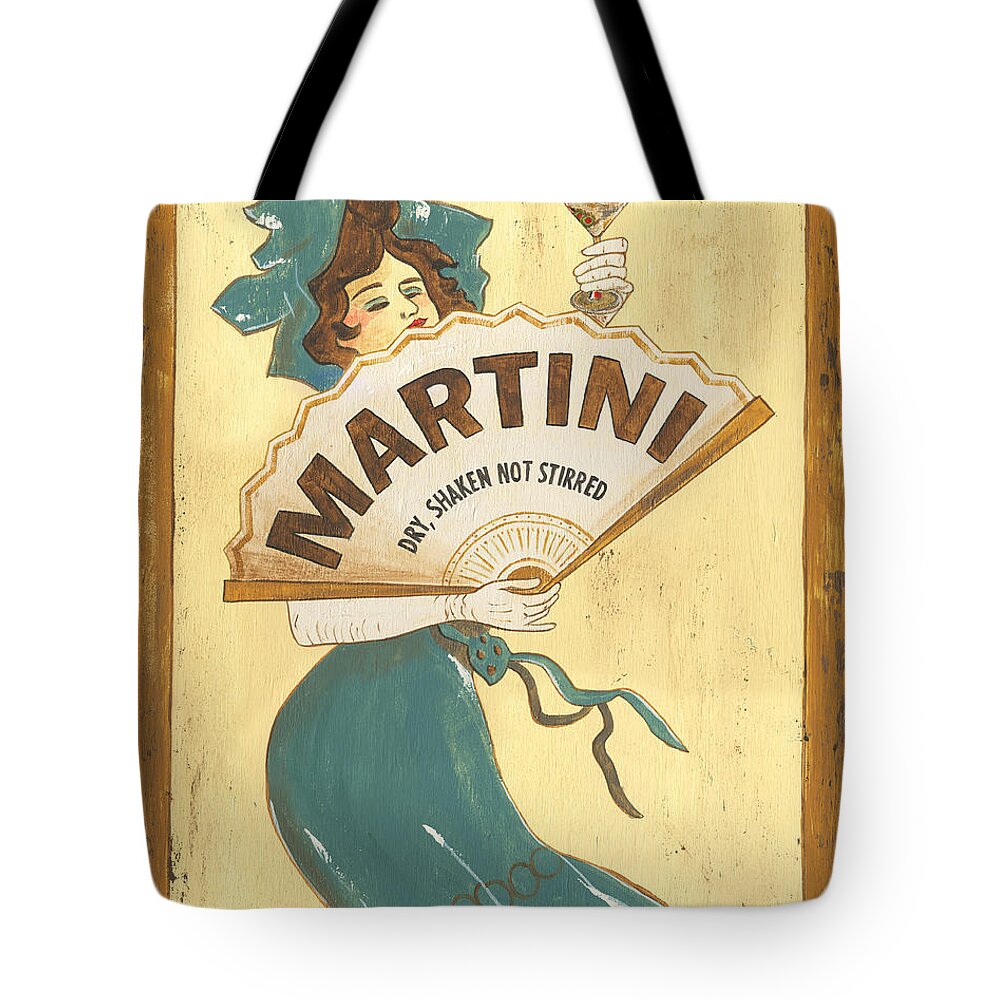 Gin Martini Tote Bags