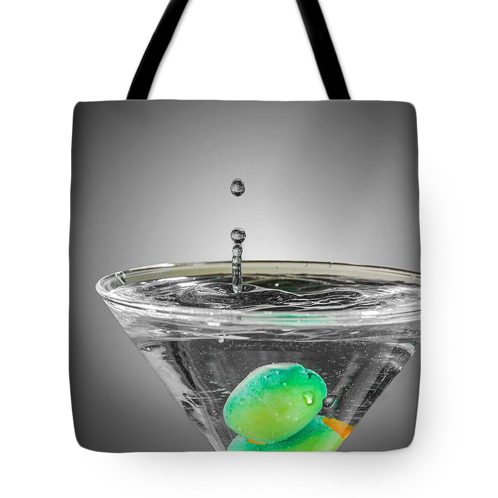 Abstract Tote Bag featuring the photograph Martini by Peter Lakomy